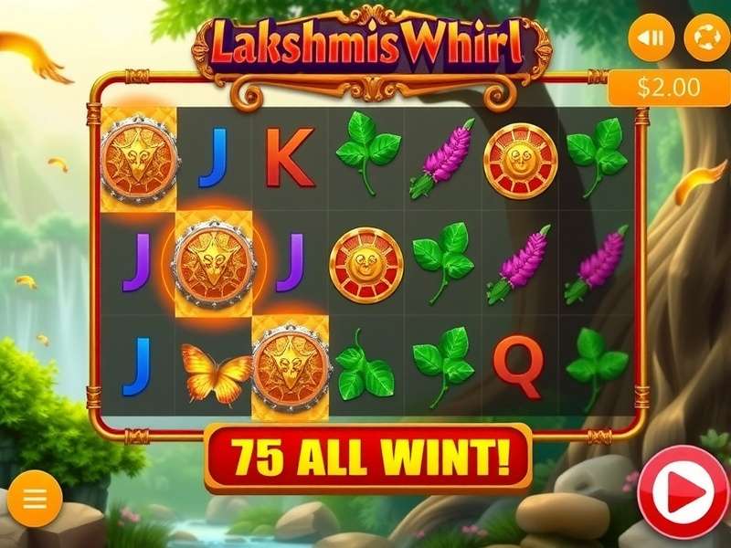 Lakshmi S Wealth Whirl Game Screenshot